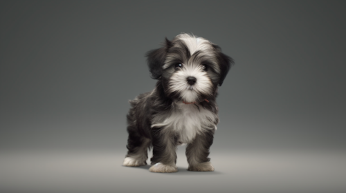 small Havashu puppy